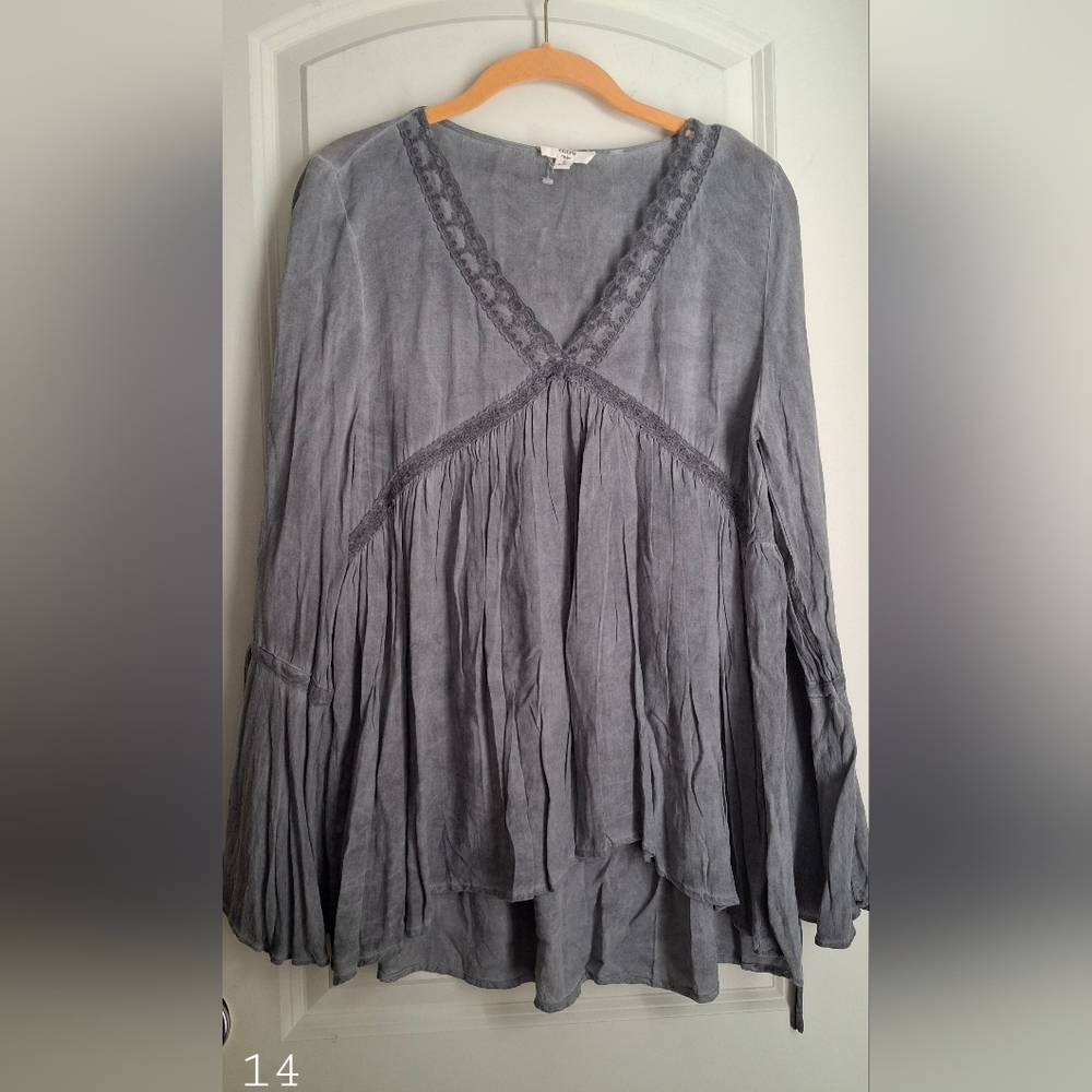 Entro womens top Washed small whymsygoth bella swan rave grunge twilight
